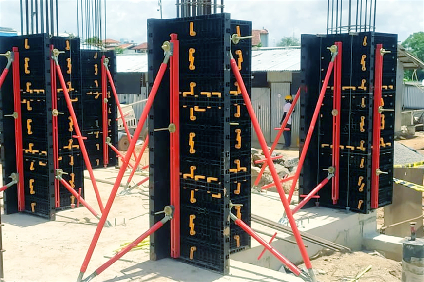 MAUP  Adjustable Plastic Column Formwork